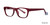 Burgundy Affordable Designs Lucy Eyeglasses.