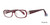 Burgundy Affordable Designs Tre Babe Eyeglasses.