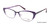 Purple Leopard William Morris London WM4141 Eyeglasses.