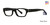 Matte Black Deja Vu 9003 Eyeglasses - Teenager