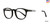 Black Romeo Gigli 77402 Eyeglasses - Teenager