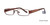 Brown Arcade K12 4061 Eyeglasses