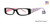 Black/Pink Leopard K12 4068 Eyeglasses - Teenager