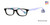 Black/Lavender K12 4088 Eyeglasses