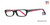 Black/Hot Pink K12 4094 Eyeglasses - Teenager