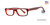 Chli/Red Neon K12 4099 Eyeglasses