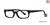 Matte Black Elan 3003 Eyeglasses.