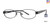 Black Elan 9411 Eyeglasses.