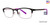 Black/Purple Vivid Kids 151 Eyeglasses - Teenager.