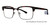 Demi Red/Brown W dark Gun Rim Vivid Collection Vivid 257 Eyeglasses.