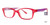 Red Vivid Metro 21 Eyeglasses.