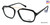 Black/Gold William Morris London WM50040 Eyeglasses.