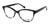 Purple/Black Demi William Morris London WM50024 Eyeglasses.