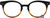 Black/Brown William Morris London WM50018 Eyeglasses- Teenager.