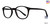 Black Eight To Eighty Ryder Eyeglasses - Teenager.