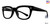 Black Affordable Designs Urban Eyeglasses 