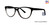 Black Leopard/Black Romeo Gigli RG77032 Eyeglasses