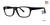 Black Elan 3031 Eyeglasses.