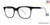 Matt Black/Grey Vivid 884 Eyeglasses