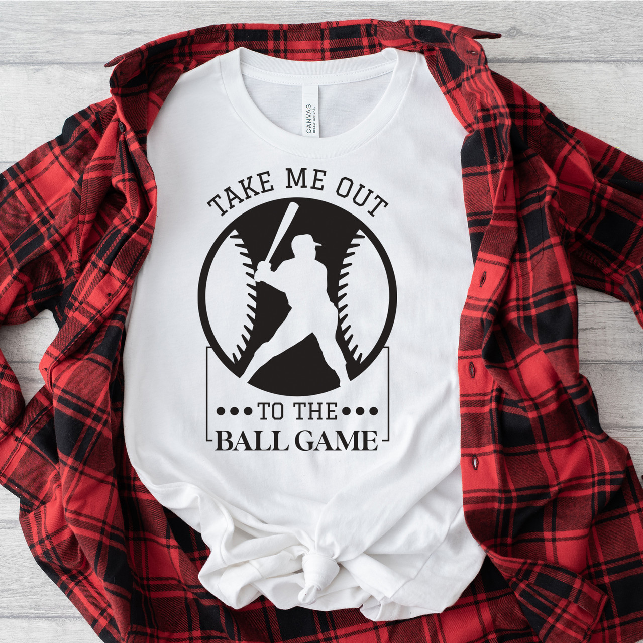 Take Me Out To The Ball Game Short Sleeve T-Shirt