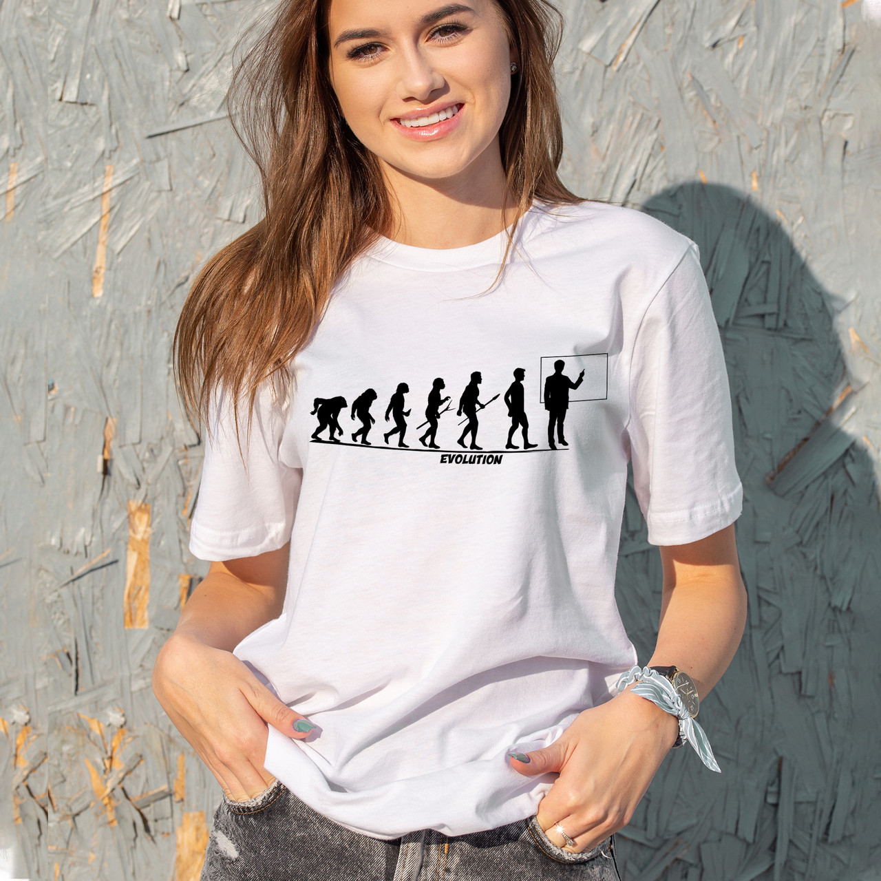Human Evolution Short Sleeve T-Shirt