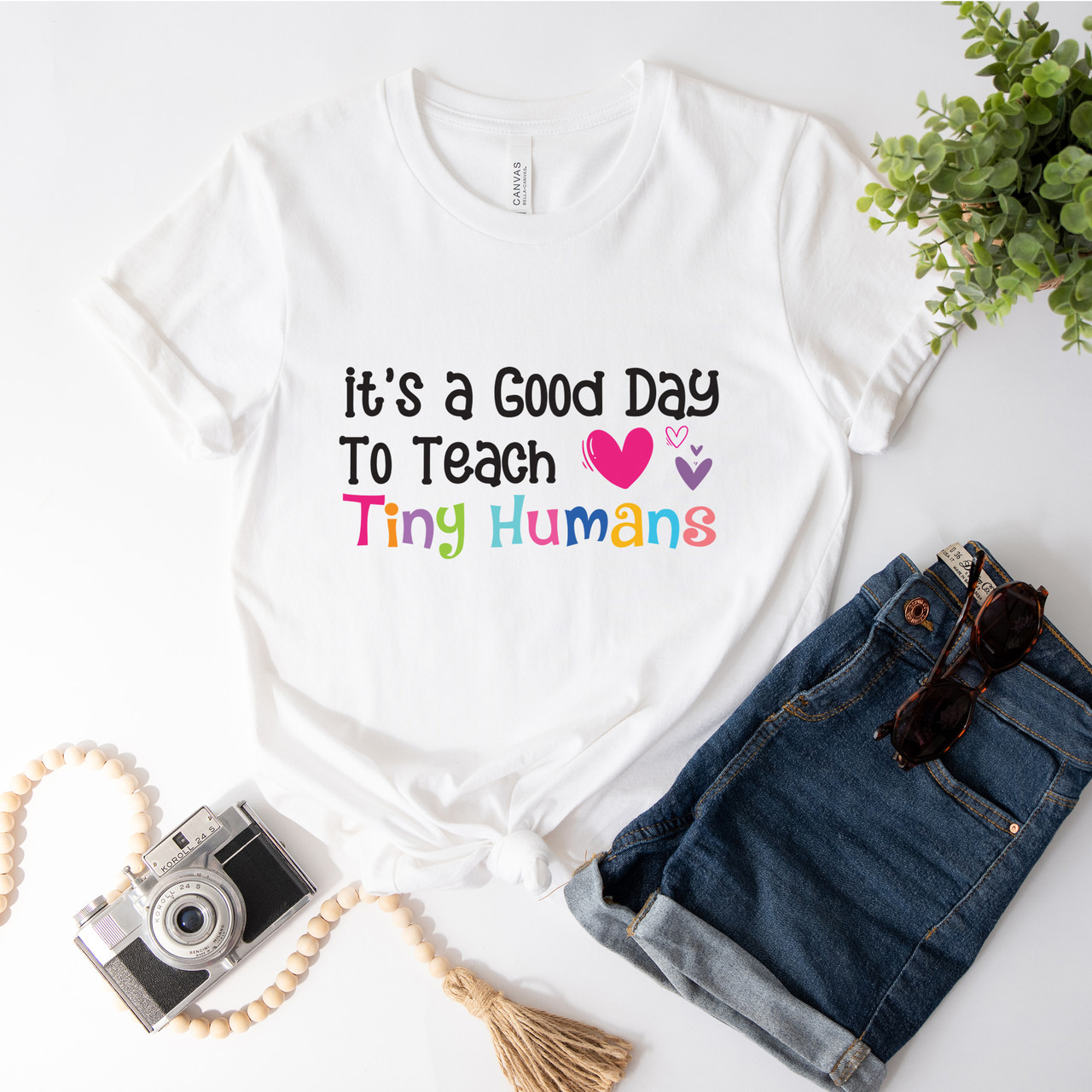 It's a Good Day To Teach Tiny Humans Short Sleeve T-Shirt