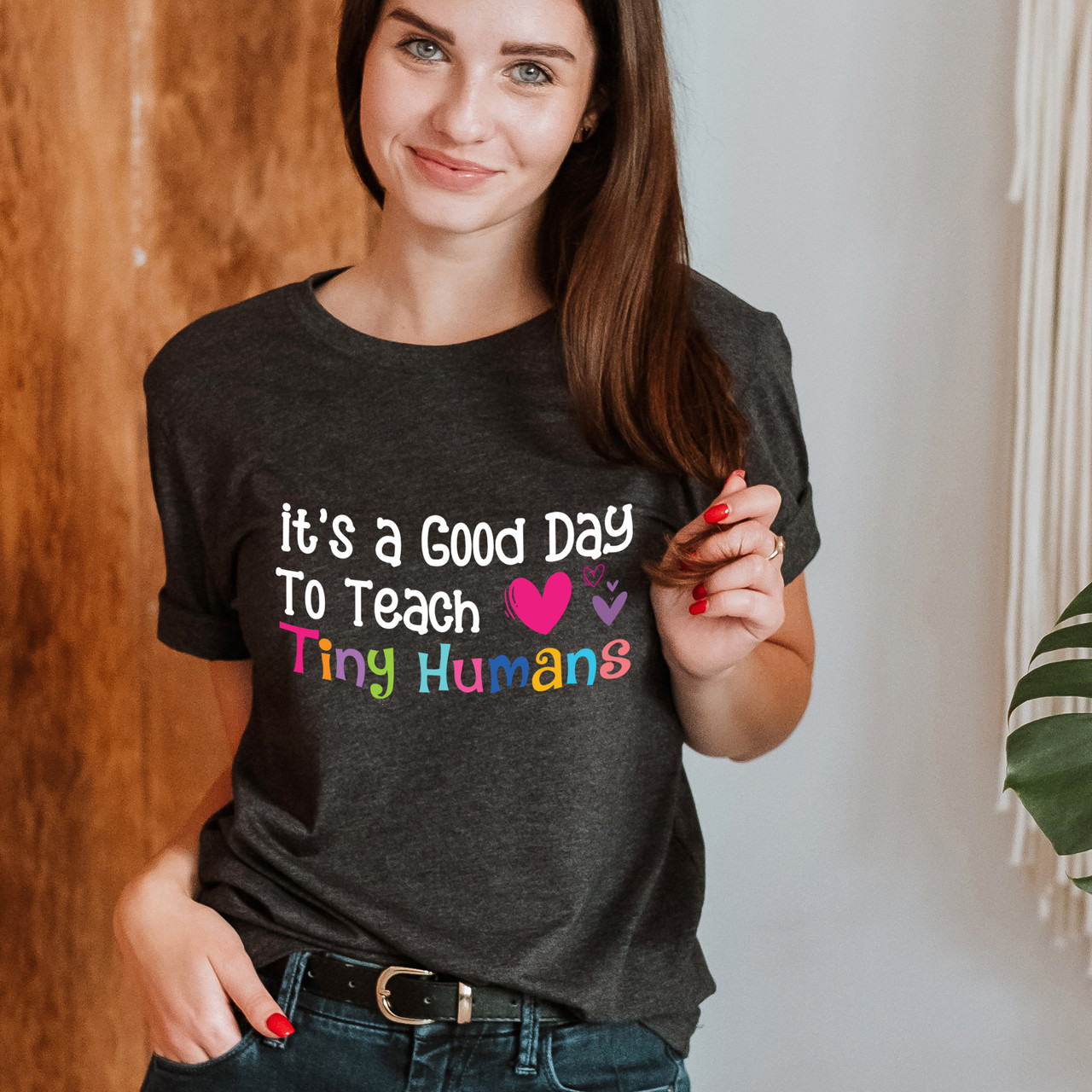 It's a Good Day To Teach Tiny Humans Short Sleeve T-Shirt