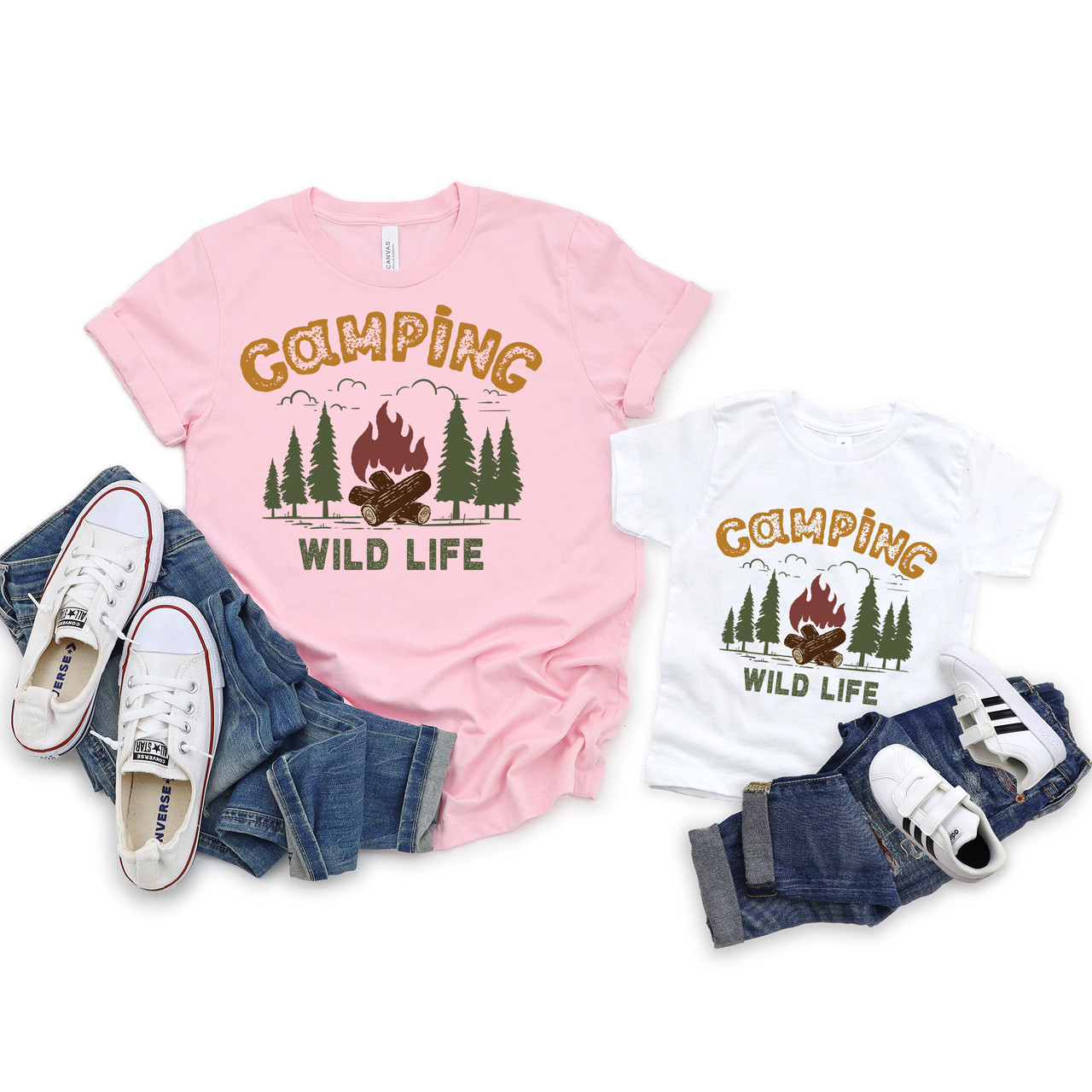 Wild Life Shirt Nature Camping Shirt Short Sleeve T-Shirt