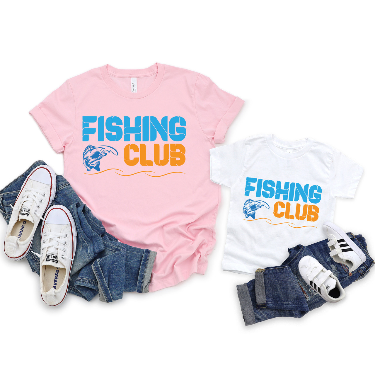 Fishing Club Sportfishing Fishing Lover Short Sleeve T-Shirt
