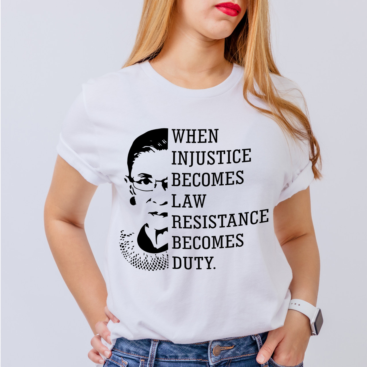 When Injustice Becomes Law Resistance Becomes Duty Short Sleeve T-Shirt