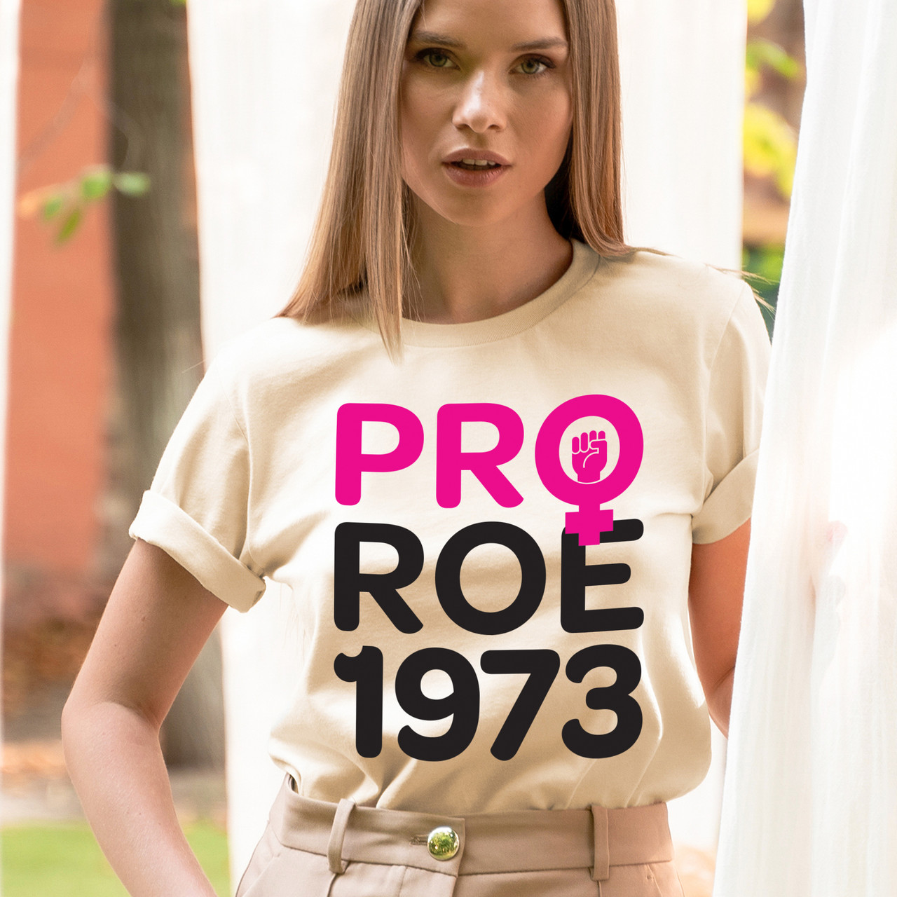 Pro Roe 1973 Feminist Vintage Pro Short Sleeve T-Shirt