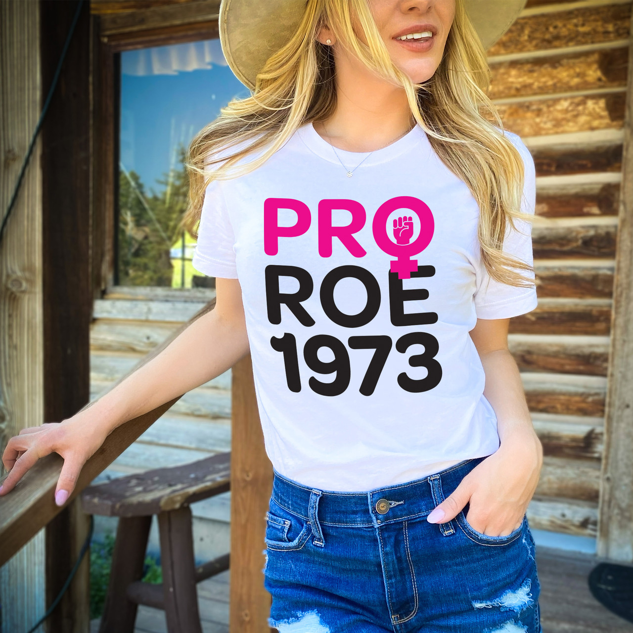 Pro Roe 1973 Feminist Vintage Pro Short Sleeve T-Shirt