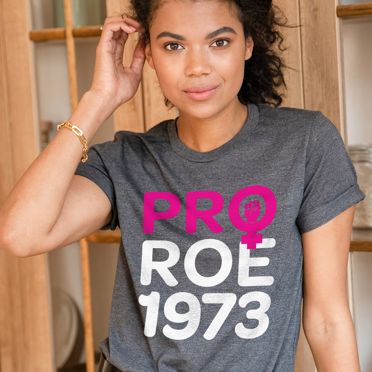 Pro Roe 1973 Feminist Vintage Pro Short Sleeve T-Shirt