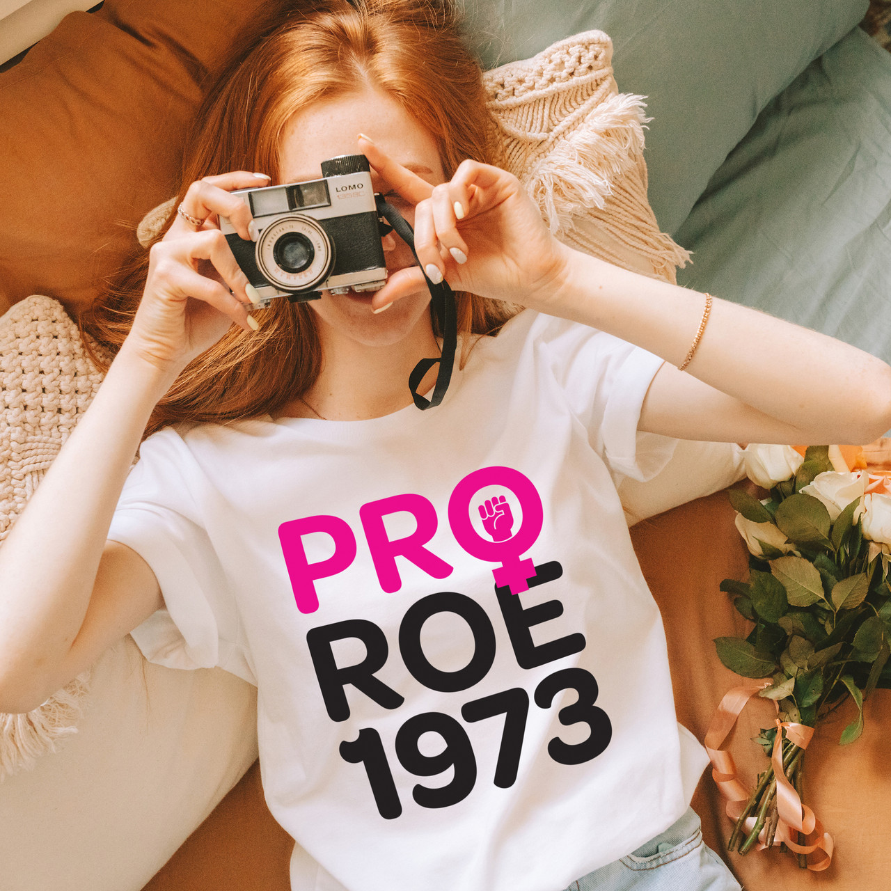 Pro Roe 1973 Feminist Vintage Pro Short Sleeve T-Shirt