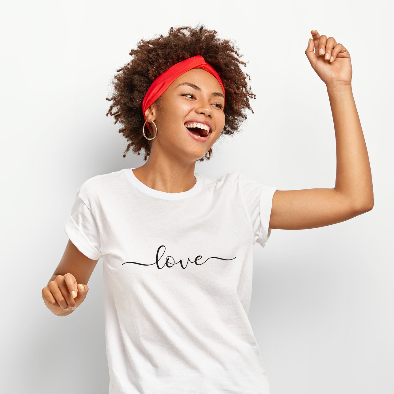 Love Graphic Valentine's Day Short Sleeve T-Shirt