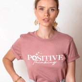 Positive Thinking Inspirational Short Sleeve T-Shirt