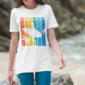 Summer Vacation Beach Lover Short Sleeve T-Shirt