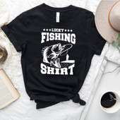 Lucky Fishing Fisherman  Short Sleeve T-Shirt