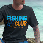 Fishing Club Sportfishing Fishing Lover Short Sleeve T-Shirt