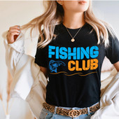 Fishing Club Sportfishing Fishing Lover Short Sleeve T-Shirt