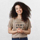 Feminist Empower Ladies Inspirational Short Sleeve T-Shirt