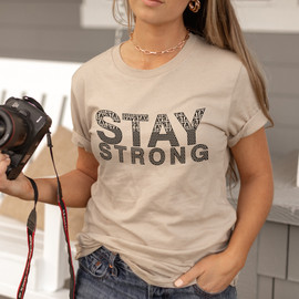 Stay Strong Power Sport Life Short Sleeve T-Shirt