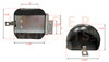 LadderProducts.com | Prime Design Conduit Carrier Door Padlock Assembly CON-8806