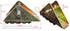 LadderProducts.com | Featherlite Shoe Replacement Kit FL991 dimensions