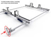 LadderProducts.com | Prime Design ELR-8007 Gen 4 High Roof Handle Receiver Assembly