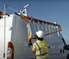 LadderProducts.com | Prime Design NextGen ErgoRack Dual Drop-Down Ladder Rack with Middle Crossbar for Mercedes Sprinter