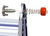 LadderProducts.com | Little Giant Hinge Lock Replacement Kit 31005 (Orange Palm Button) with Spring