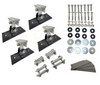 LadderProducts.com | Prime Design UM3 Roof Mounts FBM-1029-BLK for Enclosed Service Body Vehicles