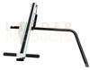 LadderProducts.com | Adrian Steel Rear Driver Side Max Drop T-Handle Assembly Arm 68012-W for Low Roof Vans