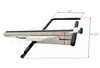 LadderProducts.com | Adrian Steel Rear Driver Side Max Drop T-Handle Assembly Arm 68012-W for Low Roof Vans